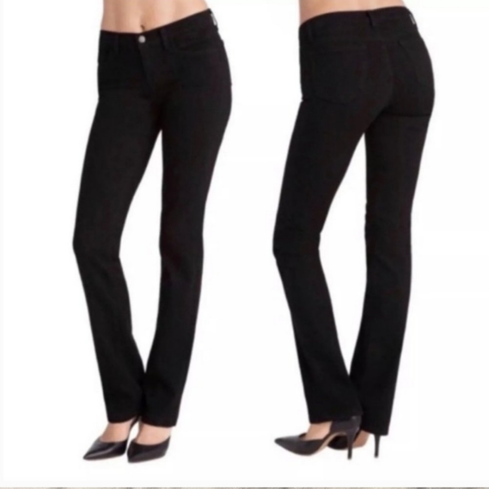 J Brand Women's Black Boot Cut Jeans